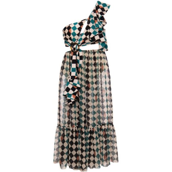 PATBO | One-shoulder midi dress - Picture 3 of 9